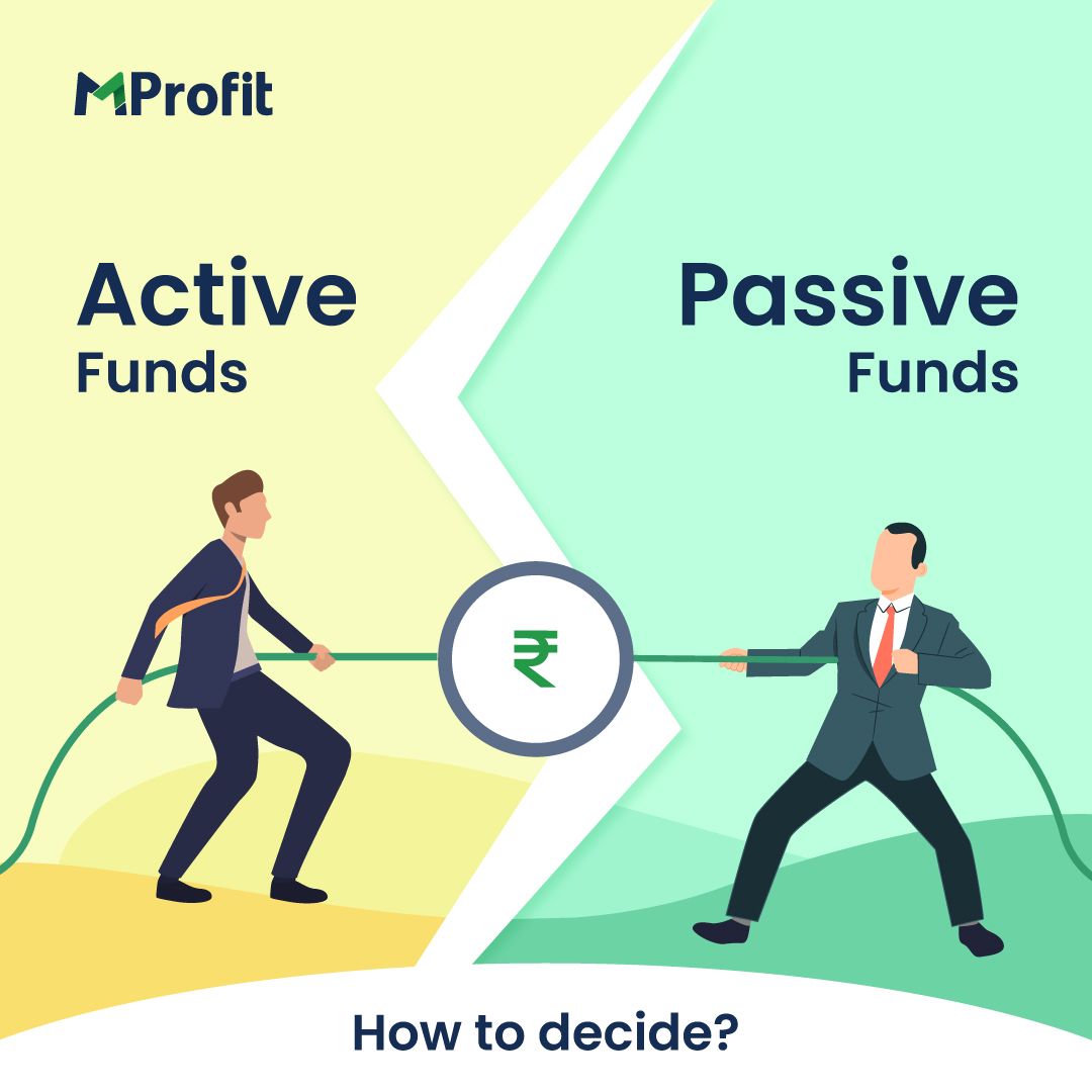 Active Vs Passive Funds: Explained! | MProfit