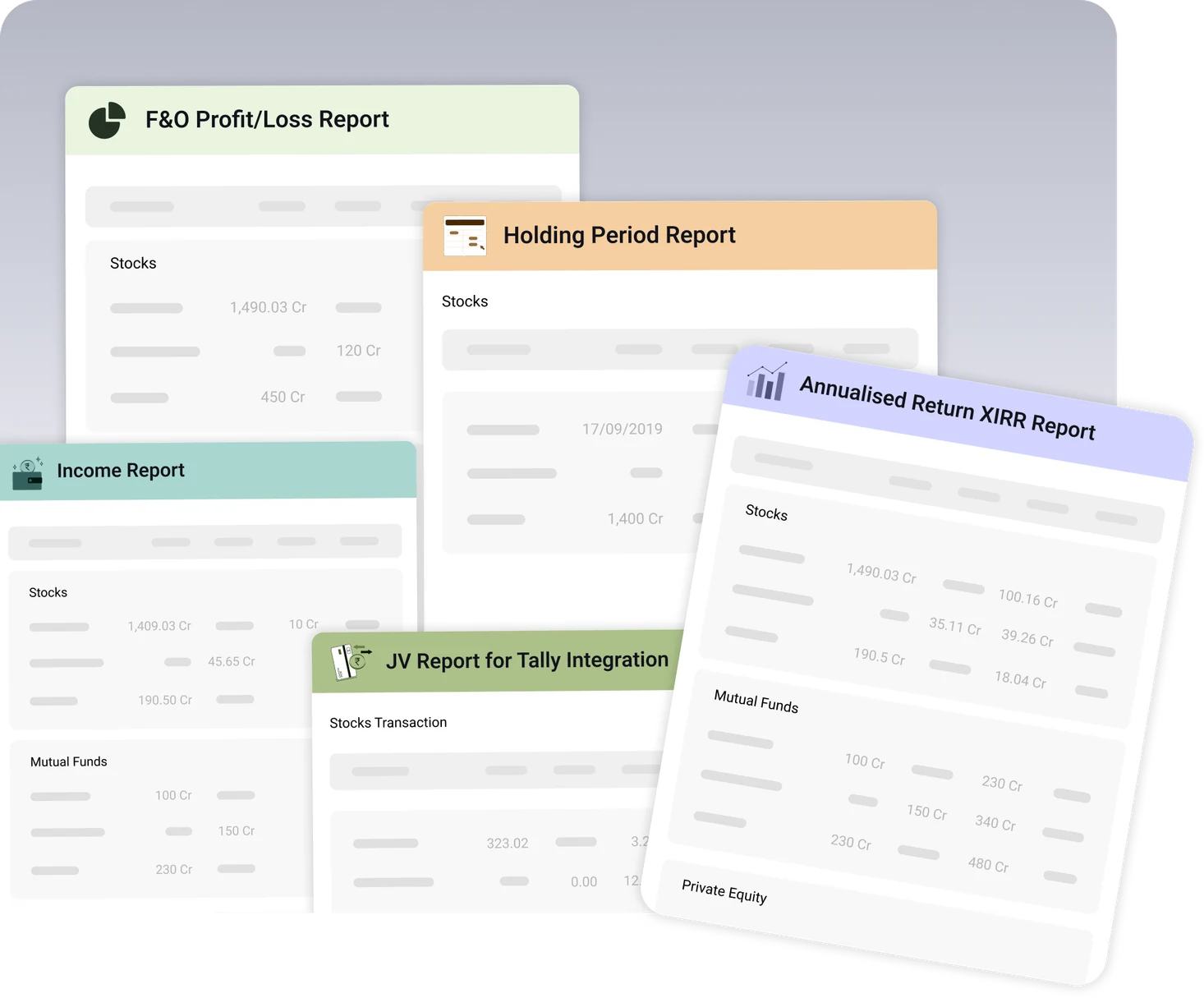 An extensive suite of essential year-end reports